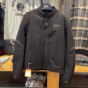 Indian Motorcycle Black Performance Jacket for Men